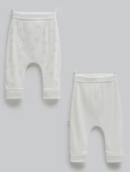 Pantaloni Caramell First Car Ivory & Ecru, 2 buc. (9-12L) cumpăra în Chișinau. Foto 1