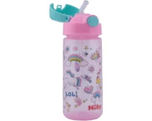 Cană cu pai Nuby Flip It 3+ 560 ml  cumpăra în Chișinau. Foto 3