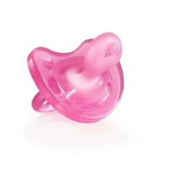 Пустышка ортодонтическая силиконовая Chicco Pink 0-6 мес. купить в Кишиневе. Фото 1
