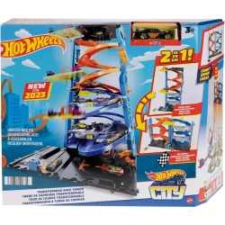 Set constructie Hot Wheels City Transforming Race Tower, 2 elemente cumpăra în Chișinau. Foto 1