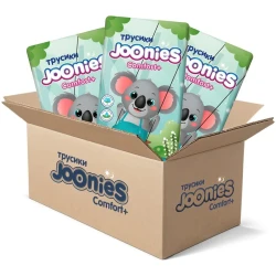 Подгузники-трусики Joonies Comfort+ Mega Box L (9-14 кг), 132 шт. купить в Кишиневе. Фото 1