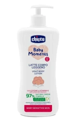Молочко для тела Chicco Baby Moments Sensitive, 500 мл купить в Кишиневе. Фото 1