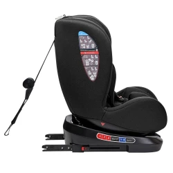 Scaun auto 40-150 cm (i-Size) Isofix Kikkaboo i-Trip Black, rotativ 360 cumpăra în Chișinau. Foto 5