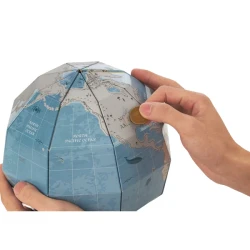 Puzzle 3D Cubic Fun Scratch Globe, 32 elemente cumpăra în Chișinau. Foto 5