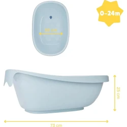 Cădiță Badabulle Little Whale Blue, 73 cm cumpăra în Chișinau. Foto 2