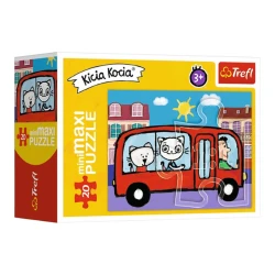 Puzzle Trefl miniMaxi Kicia Kocia (Kittykit), 20 piese, asortiment cumpăra în Chișinau. Foto 2