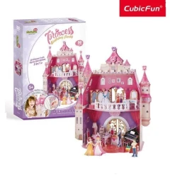Puzzle 3D Cubic Fun Princess Birthday Party, 95 elemente cumpăra în Chișinau. Foto 2