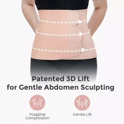 Послеродовой пояс-бандаж Momcozy Ergowrap 3D Oyster Pink, Размер XL (109-117 см) купить в Кишиневе. Фото 2