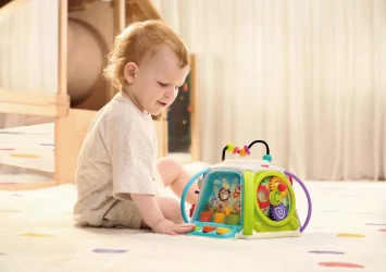 Jucărie interactivă Hola Toys Montessori Early Learning Busy Cube cumpăra în Chișinau. Foto 8