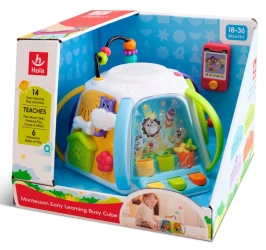 Jucărie interactivă Hola Toys Montessori Early Learning Busy Cube cumpăra în Chișinau. Foto 9