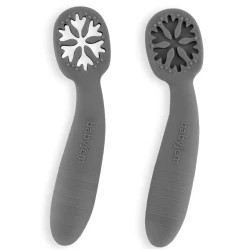 Linguriță dublă BabyJem My First Spoon Grey cumpăra în Chișinau