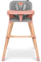 Стульчик для кормления 2 в 1 Lionelo Koen Pink Rose купить в Кишиневе. Фото 2
