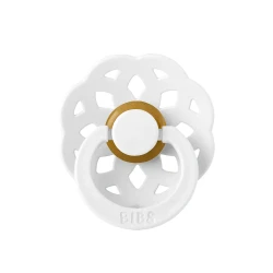 Пустышка круглая латексная Bibs Boheme Colour White, 6-18 мес. купить в Кишиневе. Фото 1