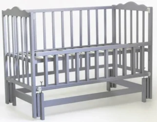 Set Pătuț Kuzea Anghelina-2 Gri + Saltea Kuzea 120x60 + Lenjerie 8 Piese PernaMea Confort cumpăra în Chișinau. Foto 14