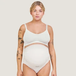 Centură abdominală pentru susținere prenatală Carriwell Overbelly White, Mărimea S/M cumpăra în Chișinau. Foto 4