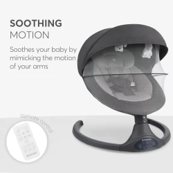 Качалка Kikkaboo Codie Dark Grey 2025 купить в Кишиневе. Фото 5