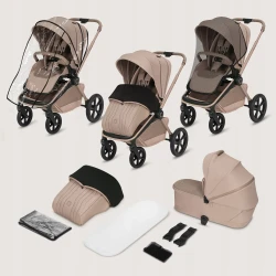 Carucior 3 in 1 Lionelo Freya Beige Sand cumpăra în Chișinau. Foto 18