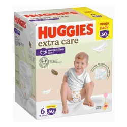 Scutece-chiloței Huggies Extra Care Box 6 (15-25 kg), 60 buc. cumpăra în Chișinau. Foto 2