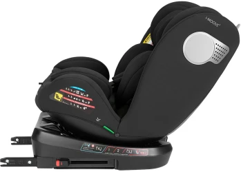 Автокресло 40-150 см (i-Size) Isofix KikkaBoo i-Moove 2 Black, поворотное 360° купить в Кишиневе. Фото 7