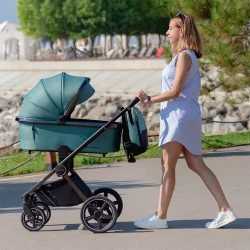 Коляска 2/1 Carrello Ultimo Pearl Beige купить в Кишиневе. Фото 5