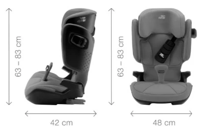 Детское автокресло 15-36 кг i-Size Isofix Britax-Römer Kidfix Golden Cognac купить в Кишиневе. Фото 6