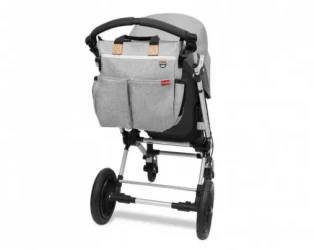 Сумка для родителей Skip Hop Duo Signature Grey Melange купить в Кишиневе. Фото 4
