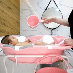 Cădiță cu scurgere BabyJem Pink, 80 cm cumpăra în Chișinau. Foto 2