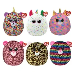 Jucărie de pluș TY Unicorn alb Harmonie Squishy Boos, 22 cm cumpăra în Chișinau. Foto 3