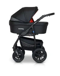 Коляска 3 в 1 Verdi Sonic Plus Black Violet купить в Кишиневе. Фото 2