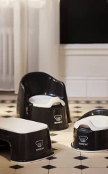 Горшок-кресло BabyBjorn Potty Chair Black/White, 6 мес+ купить в Кишиневе. Фото 9