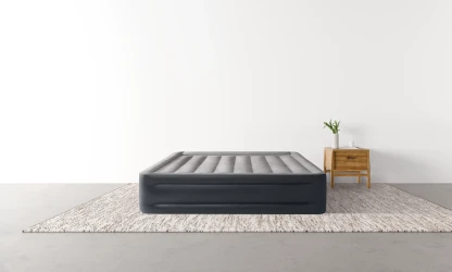 Надувной матрас Intex Velur Queen Deluxe Pillow Rest с изголовьем и встроенным электрическим насосом 220 В купить в Кишиневе. Фото 5