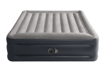 Надувной матрас Intex Velur Queen Deluxe Pillow Rest с изголовьем и встроенным электрическим насосом 220 В купить в Кишиневе. Фото 3