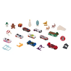 Конструкторы Hot Wheels Праздничный Календарь Адвент, 24 элементов купить в Кишиневе. Фото 4