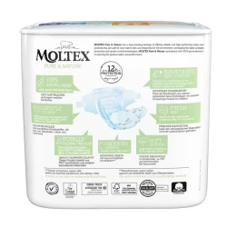 Подгузники эко гипоаллергенные Moltex Nature Midi 3 (4-9 кг), 33 шт. купить в Кишиневе. Фото 2
