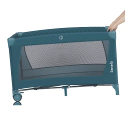 Patut pliabil 2 in 1 Lionelo Green Turquoise cumpăra în Chișinau. Foto 3