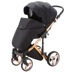 Carucior 2 in 1 Adamex Chantal Star Black Rose Gold cumpăra în Chișinau. Foto 6