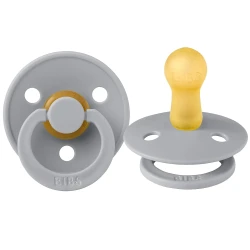 Пустышка круглая латексная Bibs Colour Cloud 6-18 мес купить в Кишиневе. Фото 1