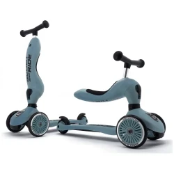 Самокат 2 в 1 Scoot&Ride Highwaykick 1 Push and Go Steel купить в Кишиневе. Фото 4