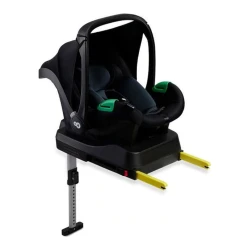 Scoica auto 40-75 cm (i-Size) KinderKraft Mink Pro cu baza FX Isofix, negru cumpăra în Chișinau. Foto 1