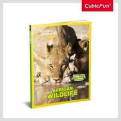 Пазл 3D Cubic Fun African Wildlife, 69 элементов купить в Кишиневе. Фото 4