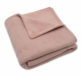 Păturică Jollein Cosy Knit Wild Rose/Velvet, 75x100 cm cumpăra în Chișinau. Foto 2