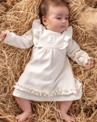 Rochiță cu mânecă lungă Caramell My Baby Ivory (1-3L) cumpăra în Chișinau. Foto 2