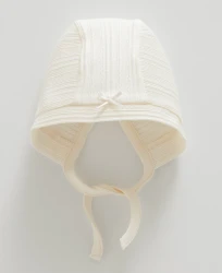Шапочка Caramell Beauty Girl Ivory (1-3М) купить в Кишиневе. Фото 1