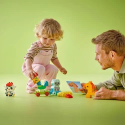 Set construcție Lego Duplo Animal Train, 19 elemente cumpăra în Chișinau. Foto 5