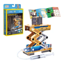 Puzzle 3D Cubic Fun STEM Series Lift hidraulic, 49 elemente cumpăra în Chișinau. Foto 2