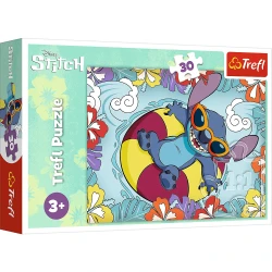 Пазл Trefl Disney Lilo&Stitch on vacation, 30 элементов купить в Кишиневе. Фото 1