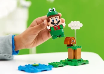Конструкторы Lego Super Mario Frog Mario Power-Up Pack, 11 элементов купить в Кишиневе. Фото 5