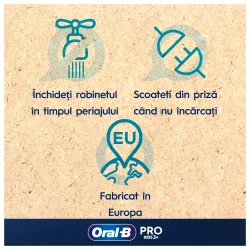 Periuta de dinti electrica pentru copii ORAL-B Pro Kids Frozen (3 ani+) cumpăra în Chișinau. Foto 13