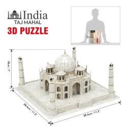 Puzzle 3D Cubic Fun Taj Mahal, 87 elemente cumpăra în Chișinau. Foto 3