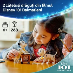 Конструкторы Lego Disney 101 Dalmatians Puppies Lucky & Penny, 268 элементов купить в Кишиневе. Фото 4